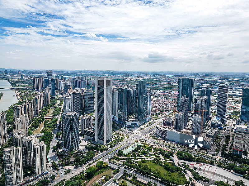 广东佛山新城东平新区图片素材