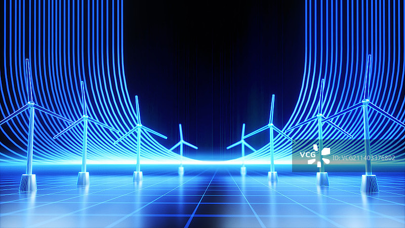 新能源创意场景图片素材