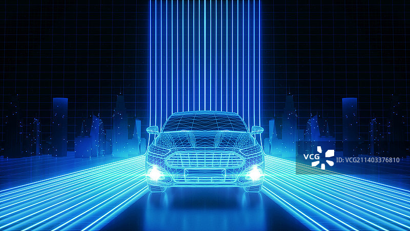 新能源创意场景图片素材