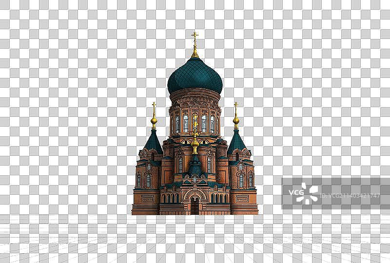 圣索菲亚教堂图片素材