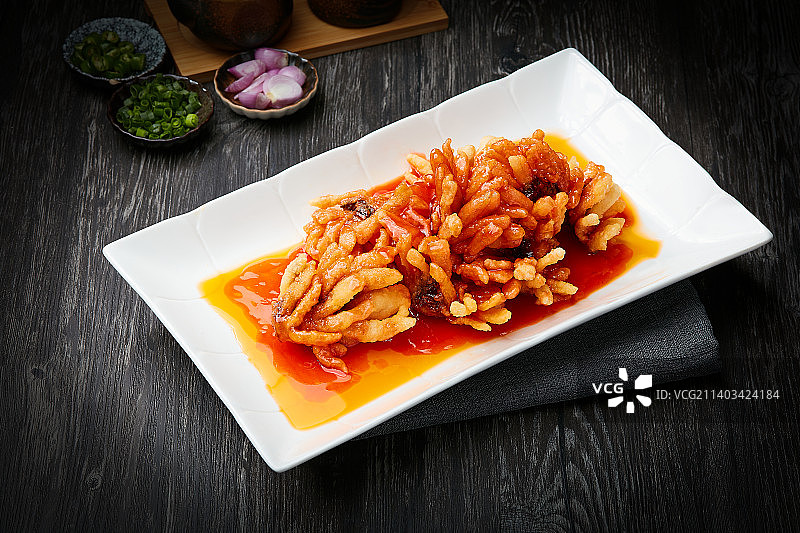 糖醋松子桂鱼图片素材