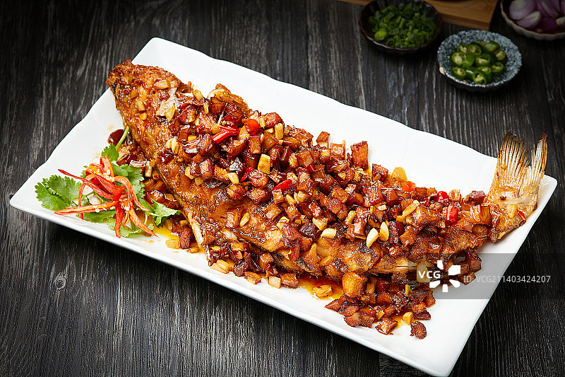 红焖鱼炖鱼图片素材