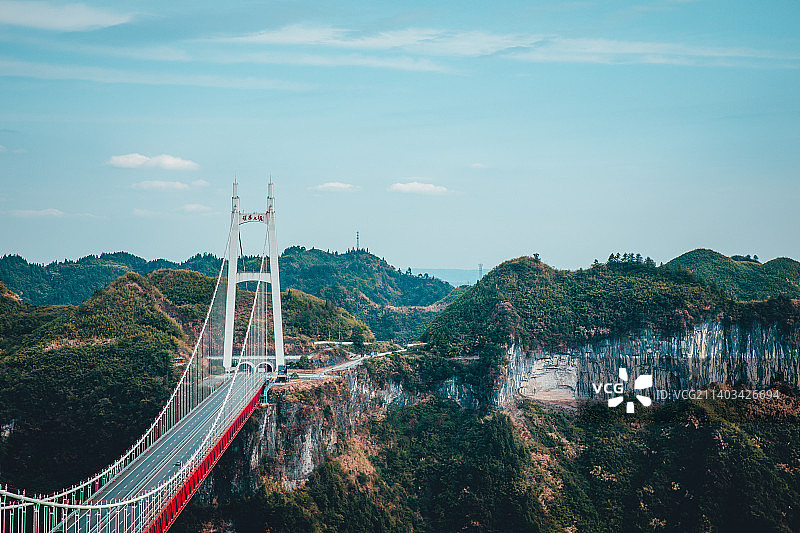 湖南湘西矮寨大桥图片素材