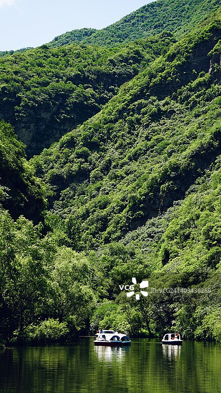 北京门头沟双龙峡图片素材