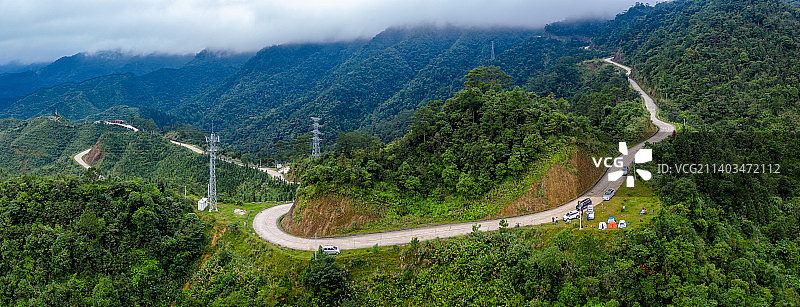 中国广东省云浮市罗定市罗定风车山图片素材
