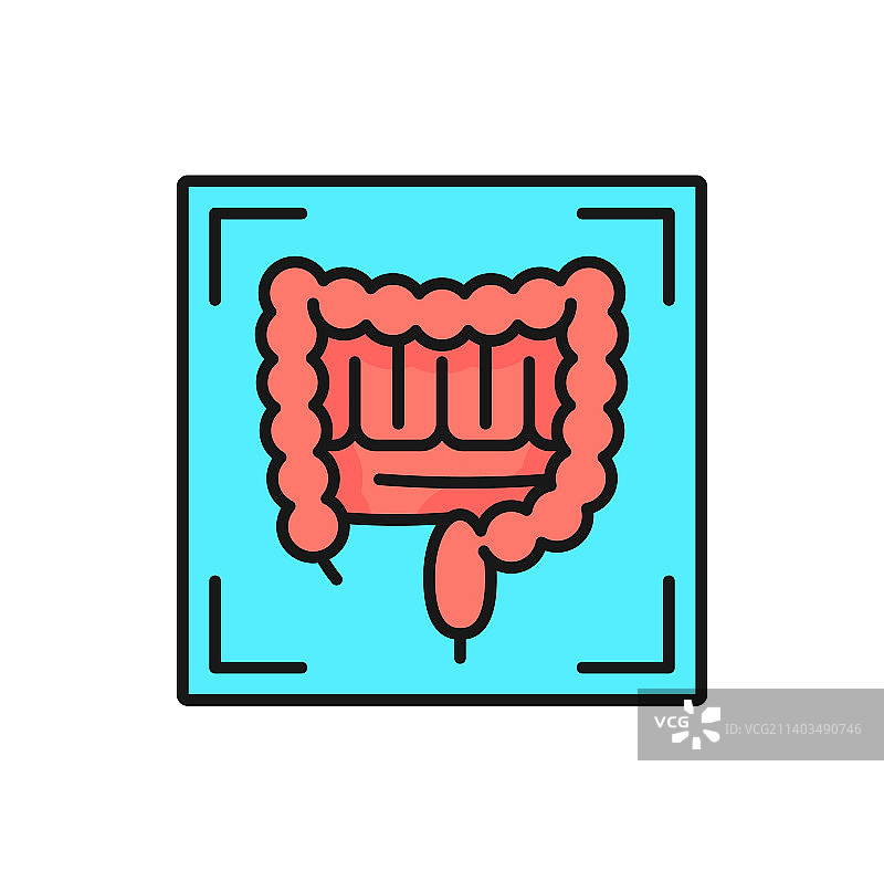 核磁共振成像胃肠放射扫描图片素材