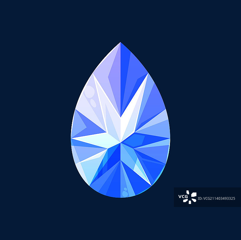 水滴形绿松石宝石图片素材