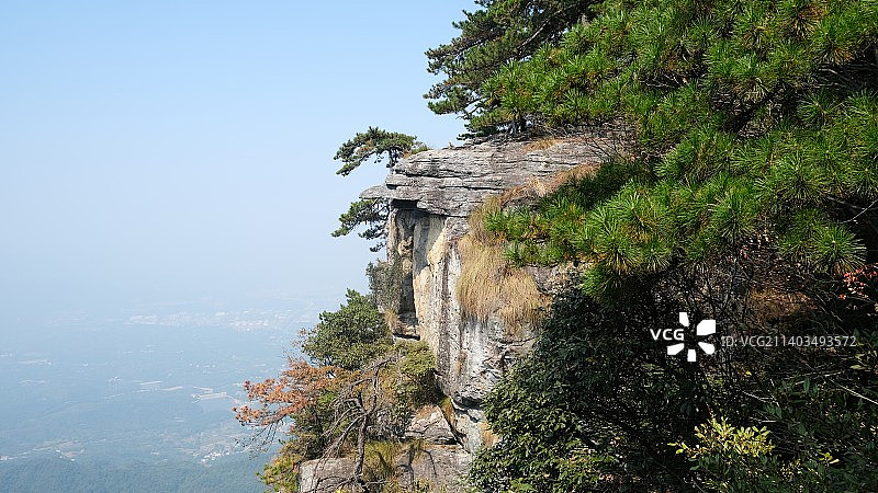 庐山龙首崖图片素材