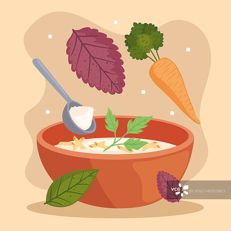 蔬菜汤食谱图片素材