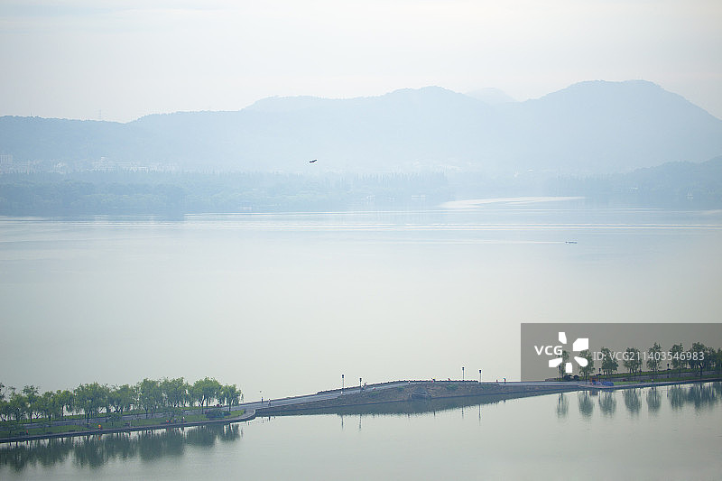 西湖断桥图片素材