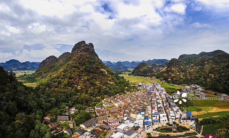 贺州富川岔山村图片素材