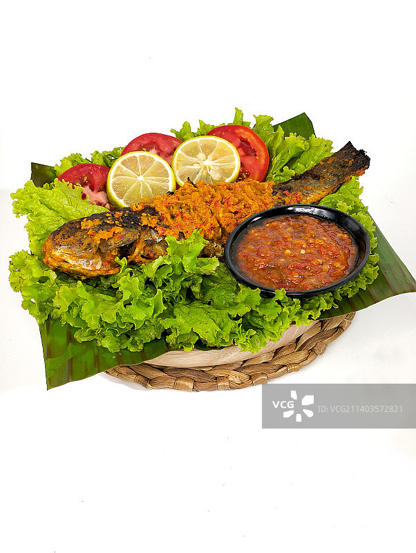 白色背景上的食物特写图片素材