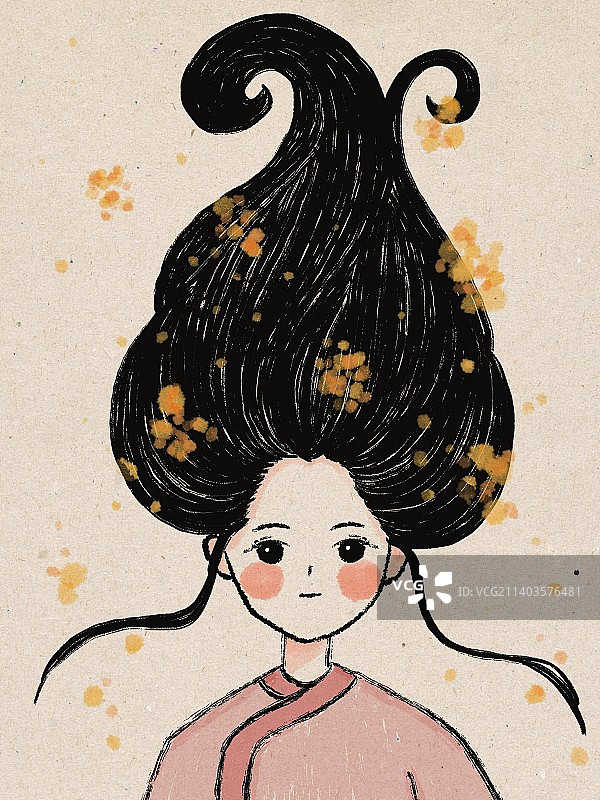 十二花神之八月桂花图片素材