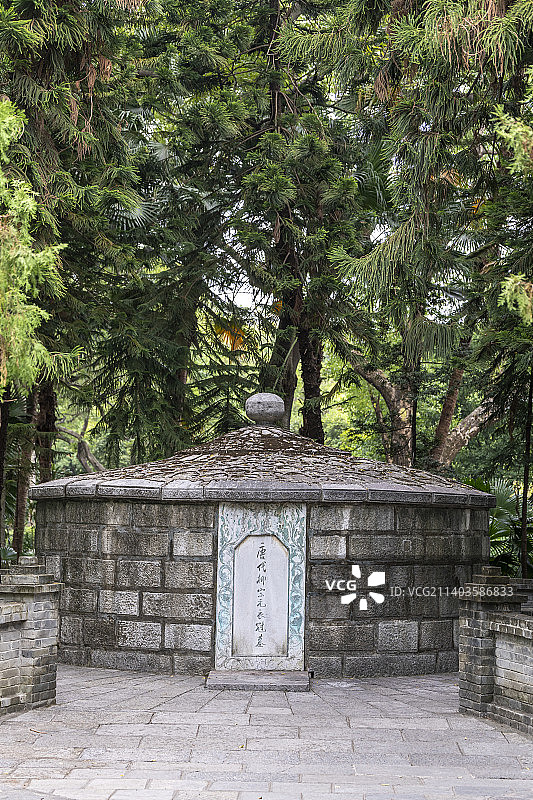 中国广西柳州柳侯公园柳侯祠图片素材