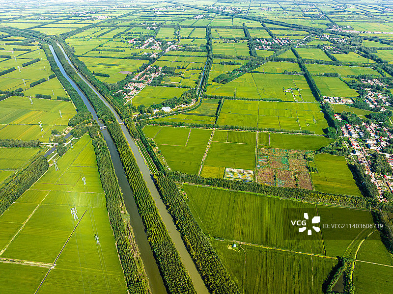 江苏连云港东海县农田航拍图片素材