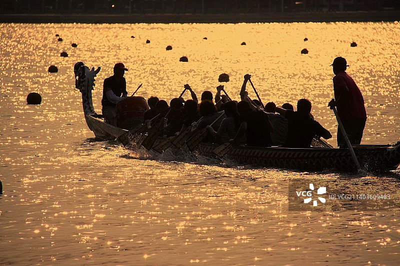 厦门集美龙舟赛图片素材