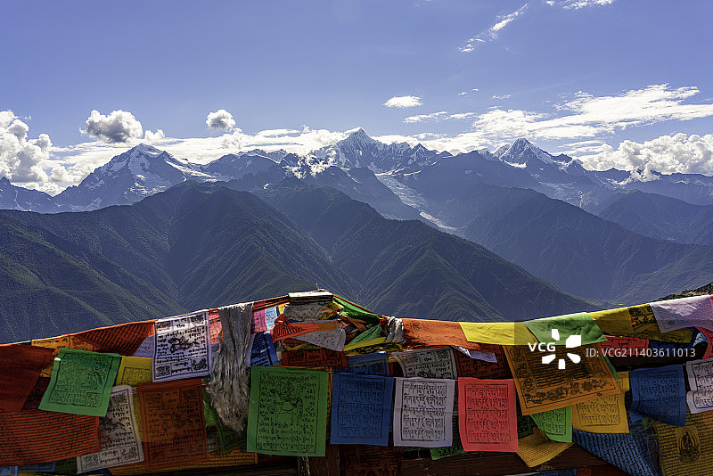 云南梅里雪山图片素材