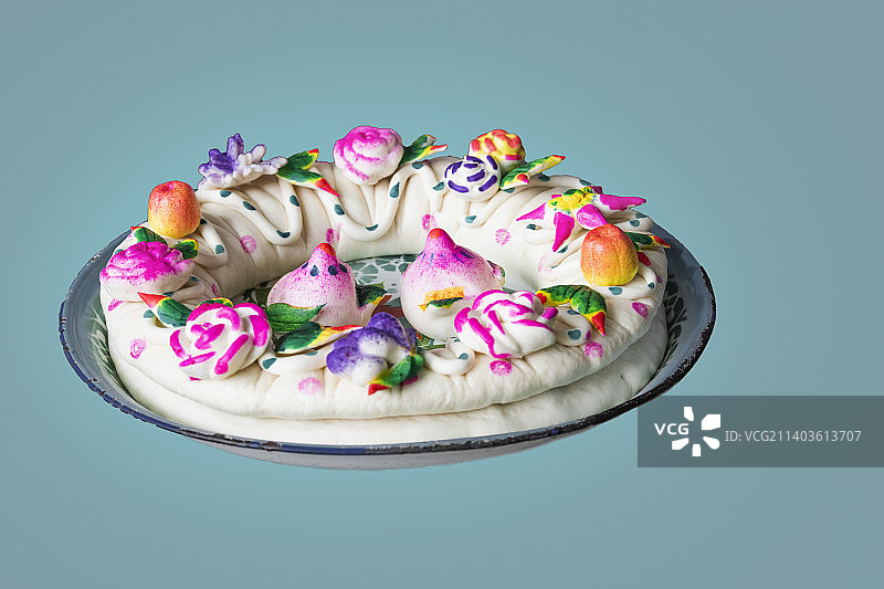 陕西花馒头图片素材