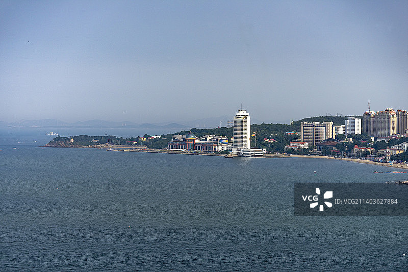 中国山东省烟台市海滨风光图片素材