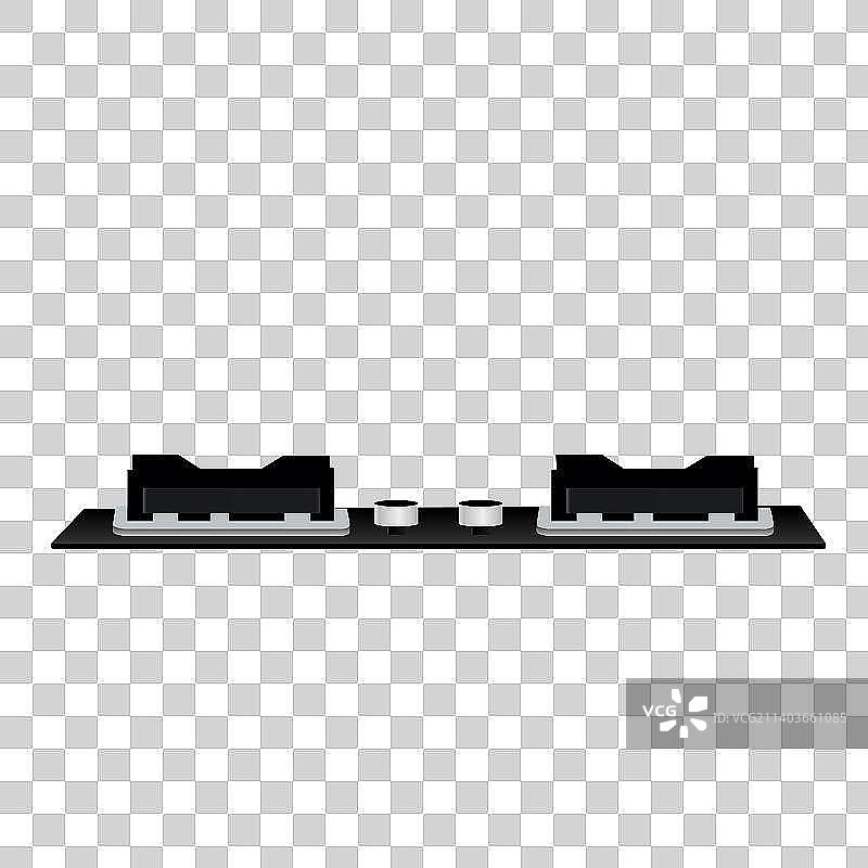 家用电器冰箱洗衣机冰柜烤箱微波炉抽烟机灶台图片素材