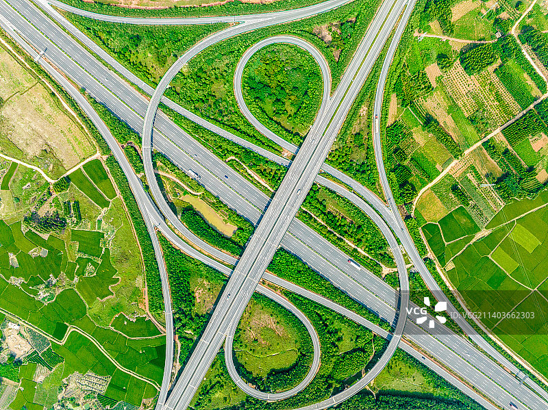 《广西宾阳县高速互通》图片素材