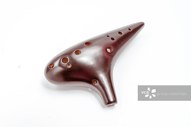 乐器陶笛白底图图片素材