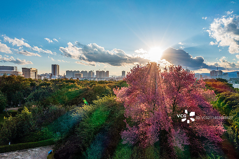 云南省玉溪市红塔区聂耳广场图片素材
