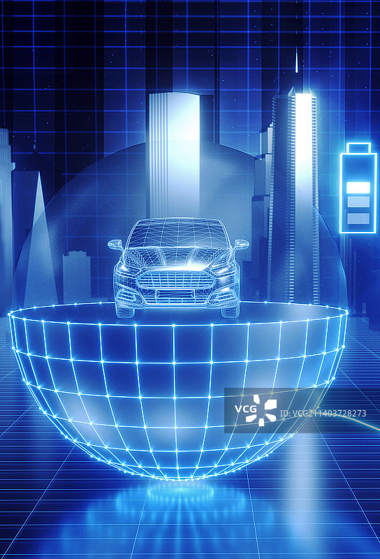 新能源创意场景图片素材