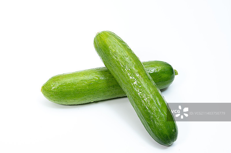黄瓜白底图图片素材
