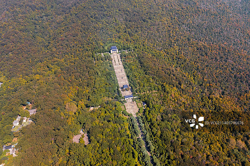 南京中山陵秋景图片素材