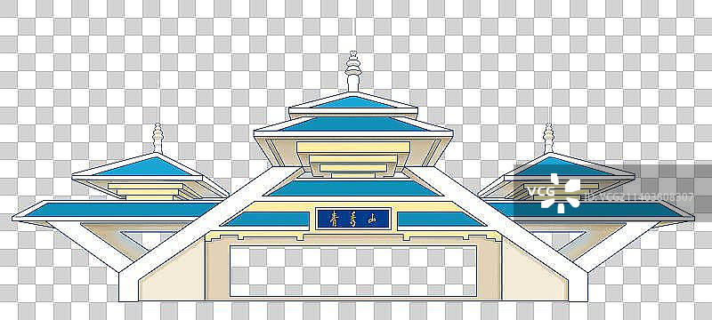 南宁青秀山大门图片素材