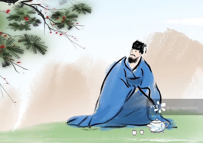 古诗文学人物苏东坡图片素材