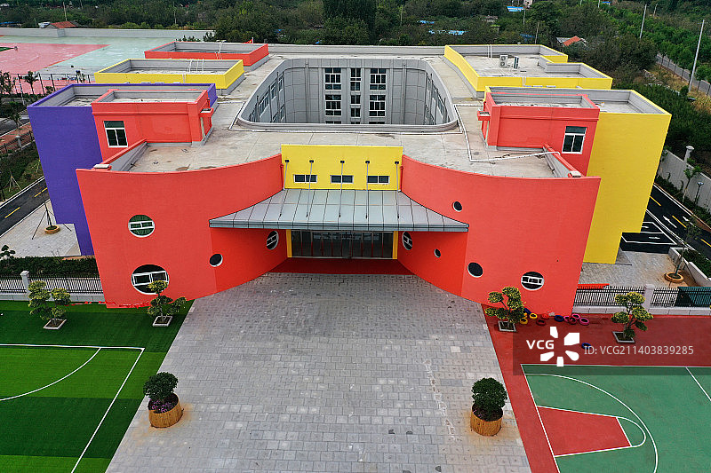 山东枣庄山亭区实验幼儿园图片素材