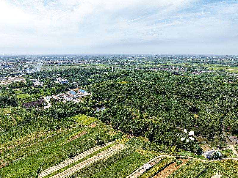 江苏连云港东海县安峰山航拍图片素材