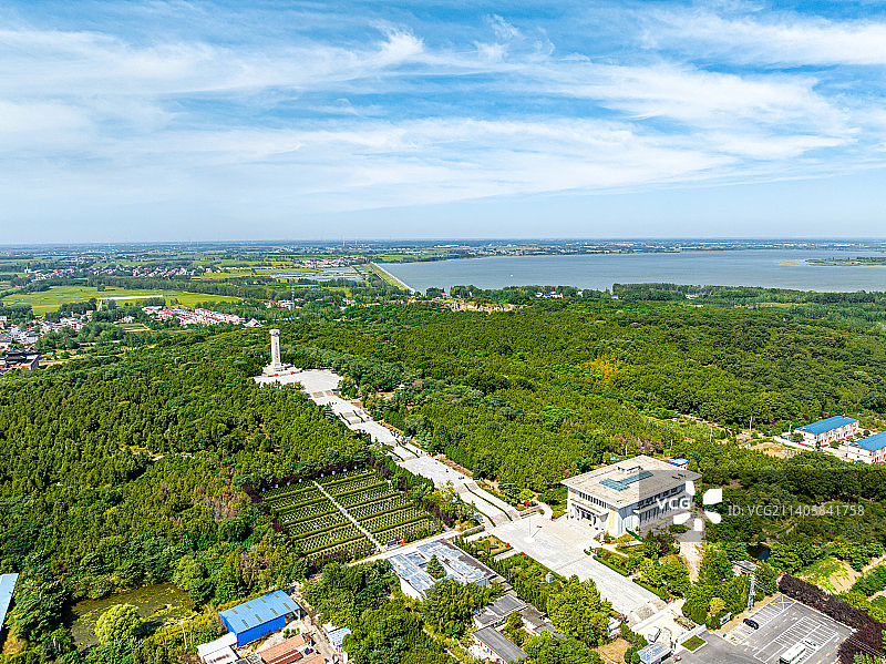 江苏连云港东海县安峰山航拍图片素材