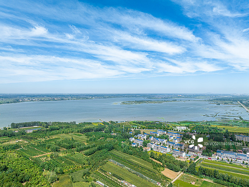 江苏连云港东海县安峰镇航拍图片素材