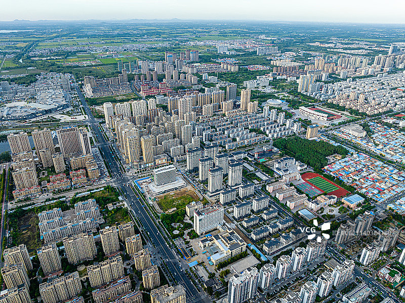 江苏连云港东海县城镇风光图片素材