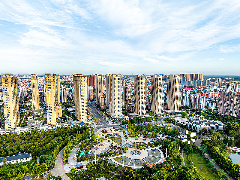 江苏连云港东海县城镇风光图片素材