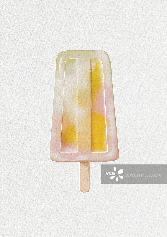 五彩的棒冰雪糕图片素材