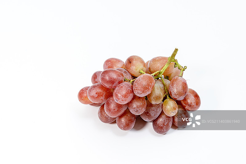 白色背景上的葡萄图片素材