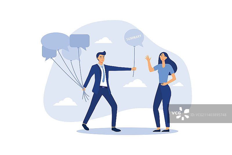 会议总结或结论图片素材