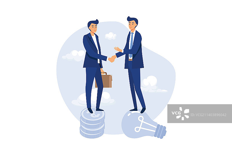 创意路演融资和风险投资图片素材