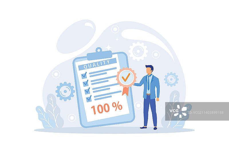 质量控制和产品满意度调查图片素材