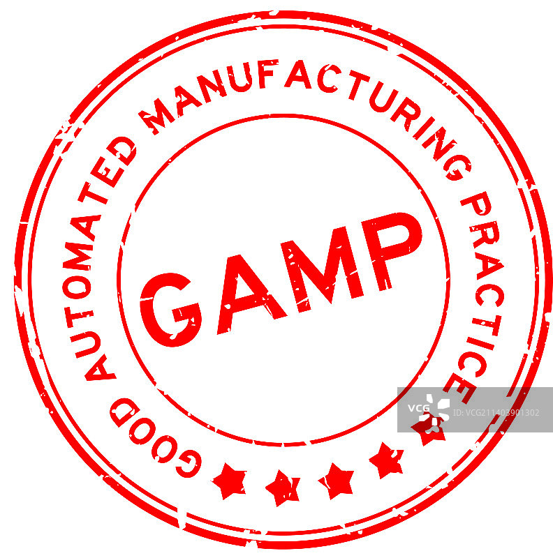 红色复古做旧良好自动化生产印章图片素材