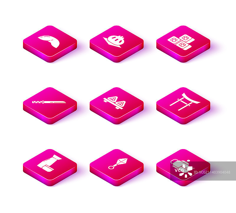 传统日式茶道忍者图片素材