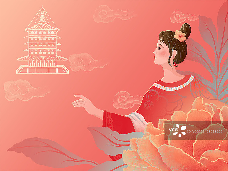 洛阳牡丹仙子图片素材