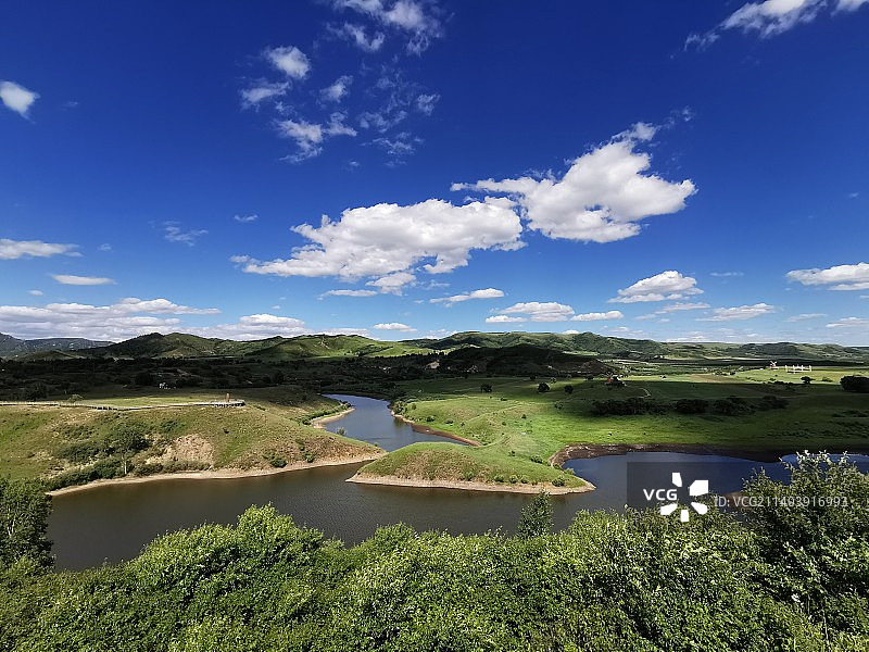 乌兰布统蛤蟆坝图片素材