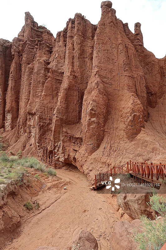 新疆温宿大峡谷图片素材