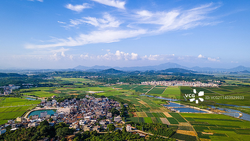 房屋乡村田园风光图片素材