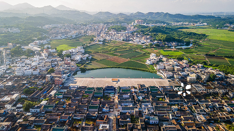 房屋乡村田园风光图片素材
